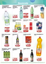 Volantino Gala Supermercati Pagina 19: Birra Radler Limone Dreher €1,99, Acqua oligominerale naturale Rocchetta €0,39