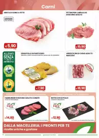 Volantino Gala Supermercati Pagina 8: Arista di suino a fette €5,90, Hamburger di bovino adulto conditi €14,80
