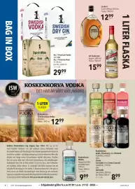 Citti reklamblad Sida 6: No. 1 Premium Vodka eller Gin No. 1 Premium Rum, EUR 29.99 €29,99