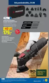 Lidl gazetka tydzień 36 Strona 19: Narzędzie wielofunkcyjne Parkside Performance €179,00