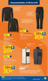 Lidl gazetka tydzień 36 Strona 47: Spodnie funkcyjne dziecięce Crivit €41,99