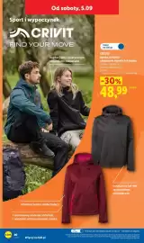 Lidl gazetka tydzień 36 Strona 48: Kurtka softshell z kapturem damska CRIVIT €48,99