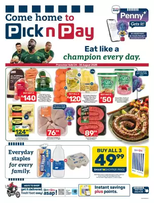 Pick n Pay Hypermarket (valid until 30-08)