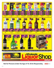 Shoprite catalogue Page 2: Drostdy Hof Adelpracht White Wine €169,99, Red Heart Original Rum €199,99