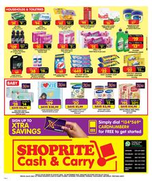 Shoprite catalogue Page 4: Colgate Double Action Medium Toothbrush €99,00, Nestlé Cerelac Baby Cereal €195,00