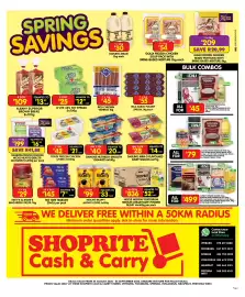 Shoprite catalogue Page 1: ITAU SUPER WHITE SUPER MAIZE MEAL + GOLDEN PENNY PARBOILED RICE + d'Lite PURE COOKING OIL €45,00