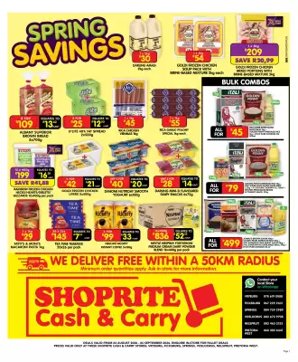 Shoprite catalogue (valid until 6-09)