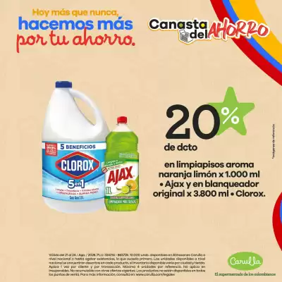 Carulla (válido hasta 24-08)