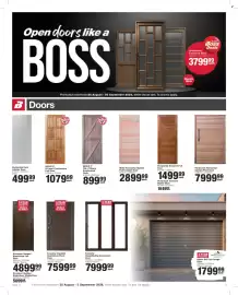 Build It catalogue Page 3: Horizontal Grooved Full Door €1.499,99, Horizontal Euro Interior Door €499,99
