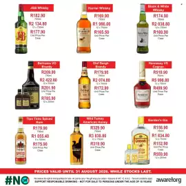 Johnny's Liquor Hypermarket catalogue week 35 Page 3: Wild Turkey American Honey €329,90, Tipo Tinto Spiced Rum €179,90