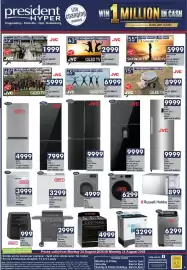 President Hyper catalogue week 35 Page 6: JVC QLED SMART TV €5.999,00, Skyworth 55" QLED SMART GOOGLE TV (55Q6600K) €5.999,00