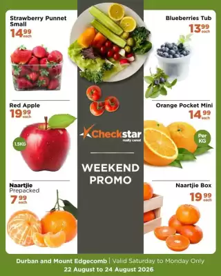 Check Star catalogue (valid until 24-08)