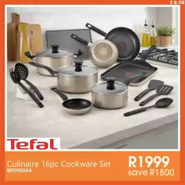Tafelberg Furnishers catalogue week 34 Page 2: Tefal Culinaires 16pc Cookware Set €1.999,00