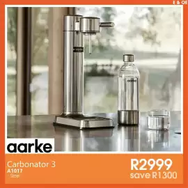 Tafelberg Furnishers catalogue week 34 Page 8: Aarke Carbonator 3 €2.999,00