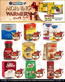 Take 'n Pay catalogue week 35 Page 13: Phendula Tips Tea €45,00, Nestle Hot Chocolate €84,99