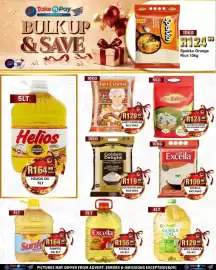 Take 'n Pay catalogue week 35 Page 22: Helios Oil €164,99, Excella Sunflower Oil €156,99