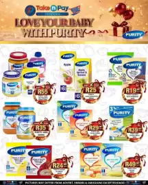 Take 'n Pay catalogue week 35 Page 24: Purity 3rd Foods Cereal €39,99, Purity Jars €35,00