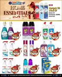 Take 'n Pay catalogue week 35 Page 28: Glade Fabric Conditioner Assorted €42,99, KIWI KLEEN TILE CLEANER €34,99