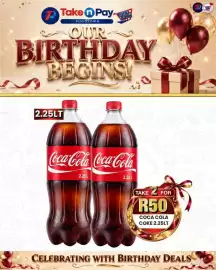 Take 'n Pay catalogue week 35 Page 5: Coca Cola Coke 2.25LT €50,00