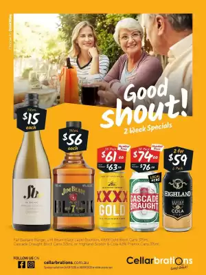 Cellarbrations catalogue