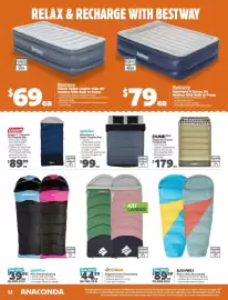 Anaconda catalogue Page 4: Spinifex Moondance II Queen Sleeping Bag €99,00, Dune 4WD Ranger Duo Double Sleeping Bag €179,00