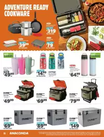 Anaconda catalogue Page 6: Brümate Drinkware €49,99, Dune 4wd 30 Can Zipperless Soft Cooler €69,99
