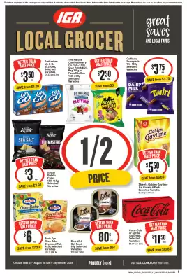 IGA (valid until 1-09)