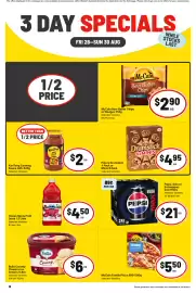 IGA catalogue Page 2: McCain Beer Batter Chips or Wedges 750g Selected Varieties €2,90