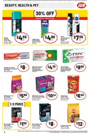 IGA catalogue week 35 Page 17: Schmackos Strapz €6,40, Pedigree Dry Dog Food 2.5-3kg €12,00