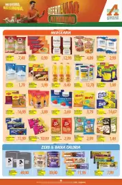 Folheto Atacadão Página 2: Rosa branca - farinha de trigo €2,99, 3 corações - café solúvel €3,89