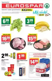 EuroSPAR gazetka Strona 1: Szynka bez kości Myszka €16,99
