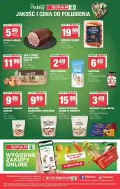 EuroSPAR gazetka Strona 16: Biszkopty z galaretką SPAR €3,49, Kiełbasa Śląska SPAR €19,99