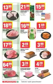 EuroSPAR gazetka Strona 6: Żeberka miodowe Dolina Dobra €21,99, Frankfurterki ZM Łuków €1,69