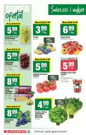 Spar gazetka Strona 2: Winogrono czerwone €5,99, Pomidor daktylowy shaker SPAR €5,99