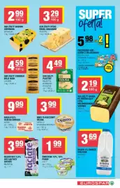 Spar gazetka Strona 5: Ser żółty Babumi Serenada Spomlek €2,99, Ser żółty plastry Gouda Mlekpol €4,49