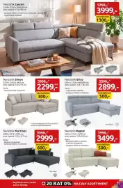 Black Red White gazetka Strona 11: Narożnik Lauren €3.999,00, Narożnik Magnat €3.499,00