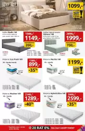 Black Red White gazetka Strona 9: Materac Masimo €1.289,00, Łóżko tapicerowane Velvoro €1.999,00
