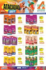 Folheto Atacadão Página 1: Pedigree - alimento para cães €2,39, Purina - alimento para caes adultos dog chow €42,90