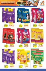 Folheto Atacadão Página 2: Folk's - alimento para caes €49,90, Cast - alimento para cães bast dog €65,00