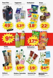 Pekås reklamblad vecka 35 Sida 4: Lutti godispåsar €18,00, Extra tuggummi €13,99