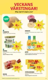 Tempo reklamblad vecka 35 Sida 3: Garant kvarg €5,00, Ciabatta €6,00