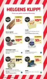 Hemköp reklamblad vecka 35 Sida 19: Bosses rågbröd €12,00, Garant smör €39,95