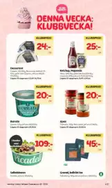 Hemköp reklamblad vecka 35 Sida 6: Garant burrata €20,00, Dessertost €24,00