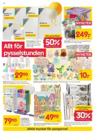 Rusta reklamblad vecka 35 Sida 10: Vill color €49,90, Craft ID lufttorkande lera €29,90