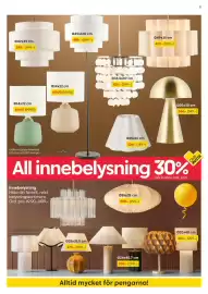 Rusta reklamblad vecka 35 Sida 5: LED-ljus och LED-lampor, Innebelysning