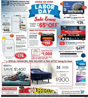 ABC Warehouse (valid until 29-08)