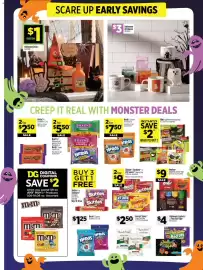 Dollar General weekly ad week 35 Page 12: Halloween Decor €1,00, Halloween Drinkware €3,00