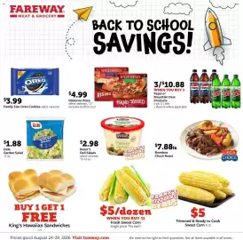 Fareway weekly ad week 35 Page 1