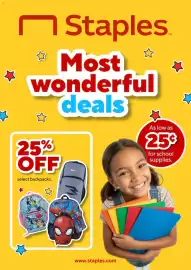 Staples weekly ad week 35 Page 1