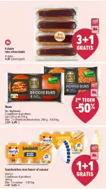 Delhaize folder week 35 Pagina 18: Eclairs met chocolade €4,19, Sandwiches met boter of natuur €3,65